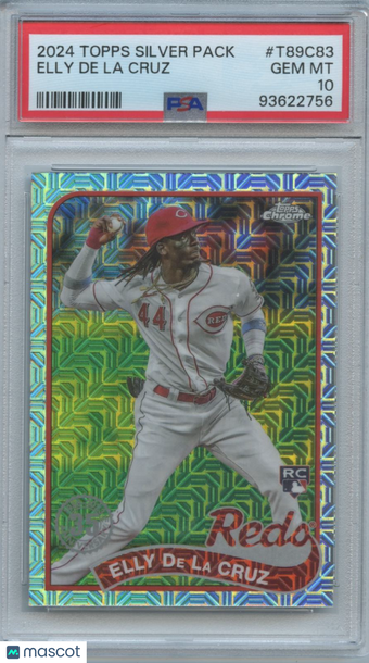 2024 Topps Series 1 Elly De La Cruz #T89C-83 [Base] Rookie Insert PSA 10