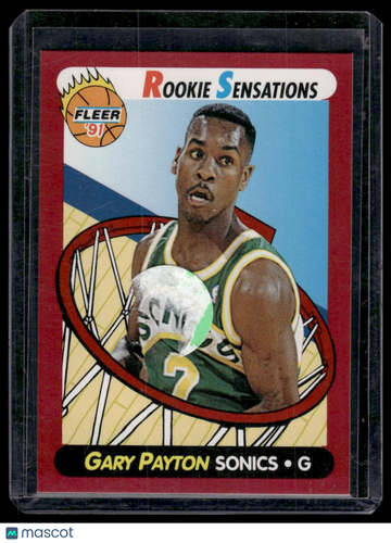 1990 Fleer Rookie Sensations Gary Payton #9 of 10