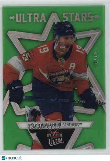 2025-26 Upper Deck Fleer Ultra - Ultra Stars - Green Matthew Tkachuk #ST-12 Green 04/10