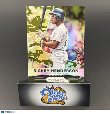 2015 Panini Prizm Rickey Henderson #159 Camo /199