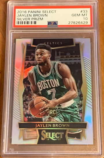 2016 Select Jaylen Brown Silver PSA 10