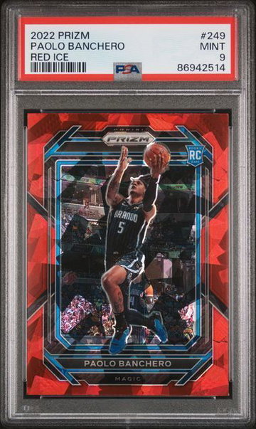 2022 Prizm | Rookie Paolo Banchero | #249 | PSA 9
