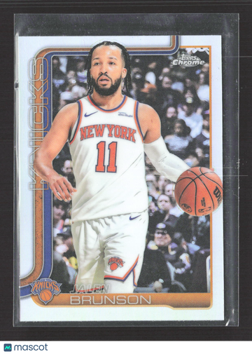 2025 Topps Chrome Jalen Brunson #101 Refractor