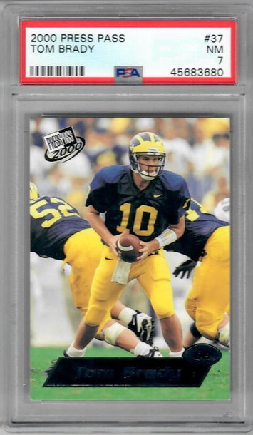 2000 Press Pass 37 Tom Brady