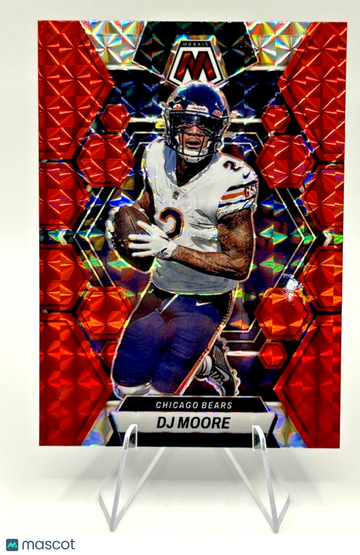 2023 Panini Mosaic D.J. Moore #34 Mosaic Prizm Parallel/Variety Base Set