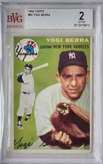 1954 Topps #50 Yogi Berra