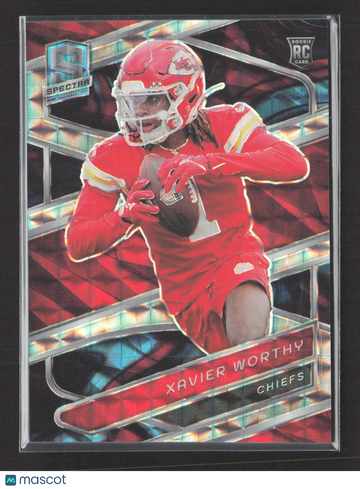 2024 Panini Spectra Prizm Xavier Worthy #7 /60 RC