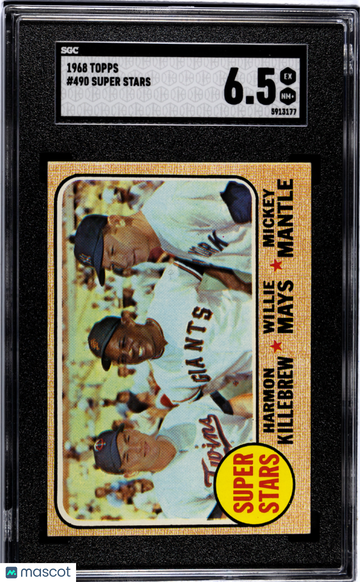 1968 Topps Super Stars #490 SGC 6.5