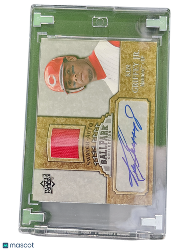 2009 Upper Deck Ballpark Collection Ken Griffey Jr. #JA-KG Swatch-Auto Game-Used MLB Memorabilia