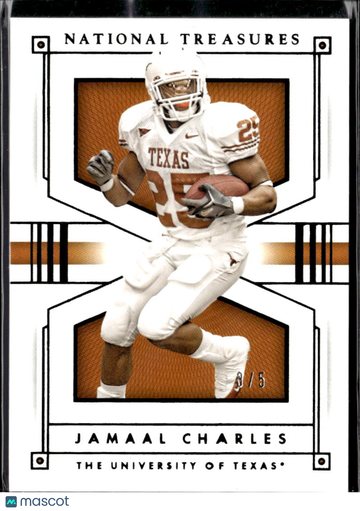2016 Panini National Treasures Jamaal Charles #49