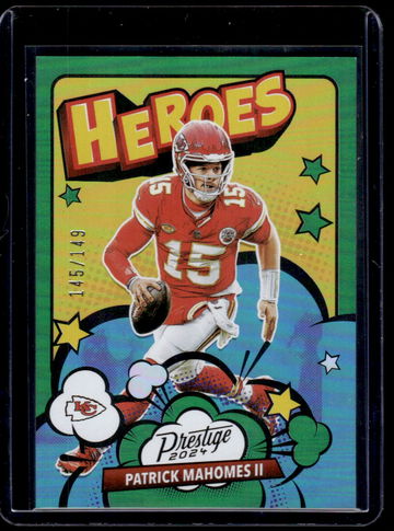 2024 Panini Prestige Heroes Xtra Points Patrick Mahomes II #10 /149