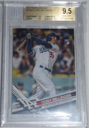 2017 Topps Update Cody Bellinger RC BGS 9.5 Gem-Mint