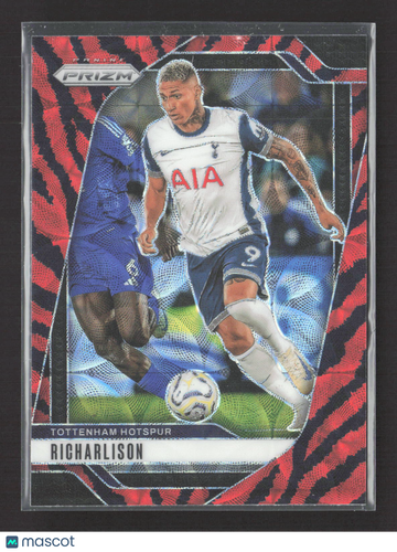 2025 Panini Prizm Premier League Richarlison #70 Tiger Stripe