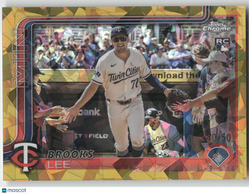 2025 Topps Chrome Sapphire Brooks Lee #234 Image Variations /50 RC