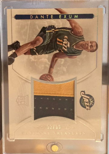 2014-15 National Treasures NBA Materials 92/99 Dante Exum #RM-DE Rookie RC