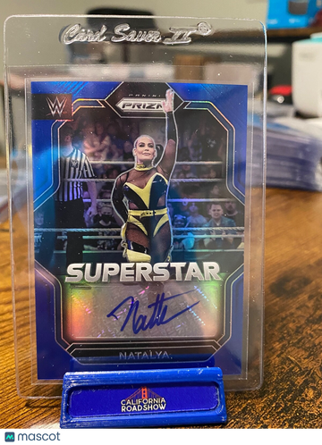 2023 Prizm Natalya #SA-NTL Blue Panini Authentic