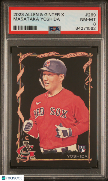 2023 Topps Allen & Ginter X Masataka Yoshida #269 PSA 8