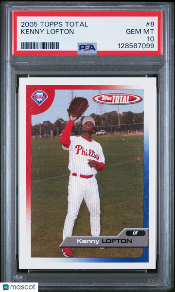 2005 Topps Total Kenny Lofton #8 PSA 10
