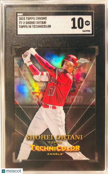 2023 Topps Chrome SHOHEI OHTANI Topps in Technicolor TT-2 Gem Mint SGC 10 Angels