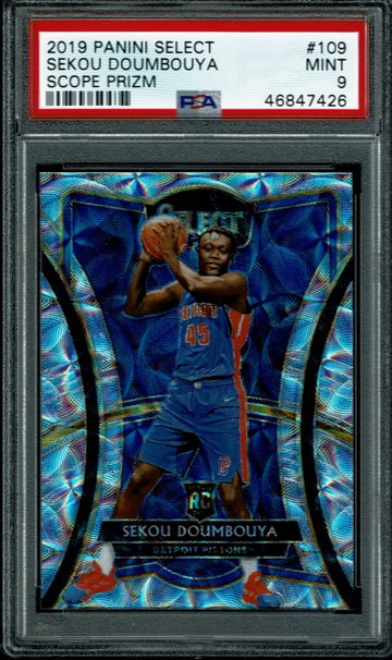 2019 Panini Select Sekou Doumbouya Scope Prizm