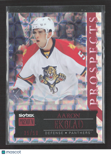 2015 Fleer Showcase Skybox Premium Prospects Aaron Ekblad #45 Star Rubies /50