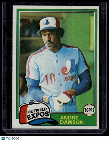 1981 Topps Andre Dawson #125