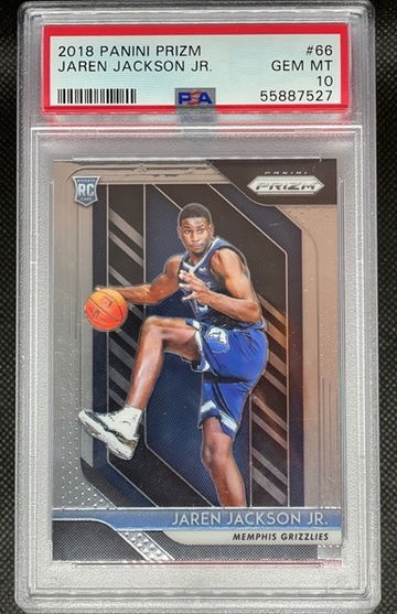 PSA 10 2018 Panini Prizm Jaren Jackson Jr. #66 RC