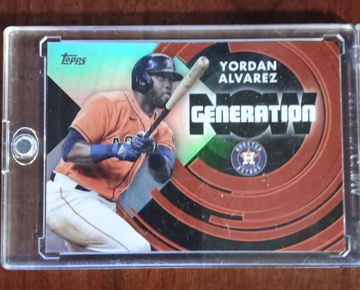 Yordan Alvarez Generation Now insert