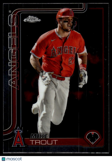 2025 Topps Chrome Mike Trout #100