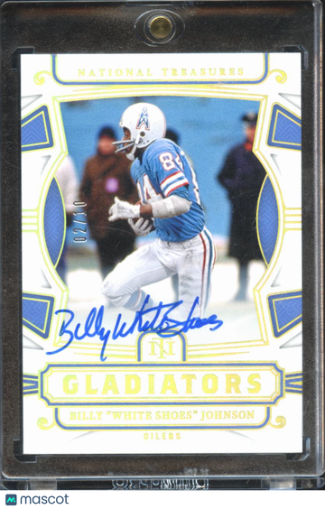 2025 Panini National Treasures Gladiators Billy "White Shoes" Johnson #GL-BWJ /10