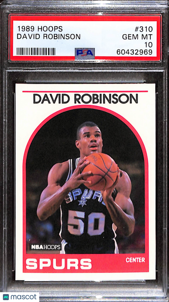 1989 Hoops David Robinson #310 PSA 10