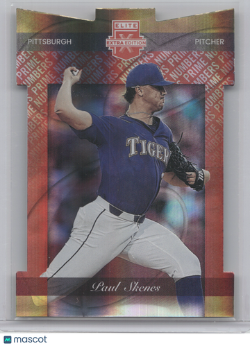 2023 Panini Elite Extra Edition Paul Skenes #160 Prime Numbers Die-Cut /60
