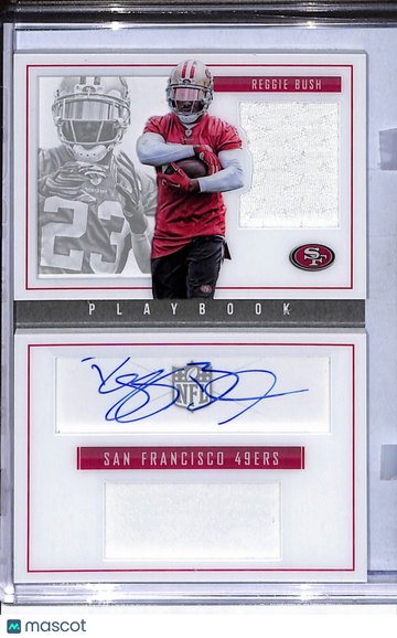 2015 Panini Playbook Reggie Bush #BK-RB Jersey Patch Memorabilia