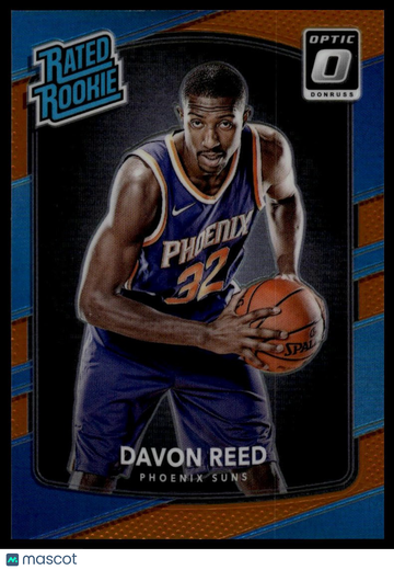2017-18 Donruss Optic Davon Reed #169 Orange SN RC
