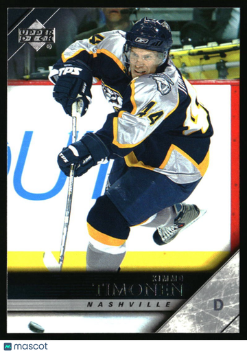 2005-06 Upper Deck Kimmo Timonen #358 Nashville Predators