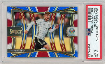 2020 Panini Select Tri-Color Timo Werner #175 PSA 9