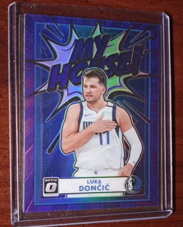 Luka Doncic my house purple parallel