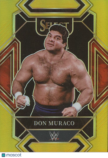 2022 Don Muraco Gold Prizm Panini Authentic