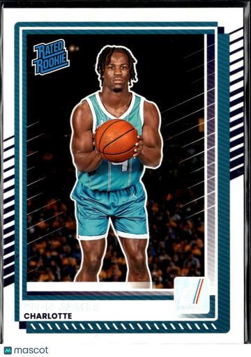 Sion James 2025 Panini Donruss Charlotte Hornets
