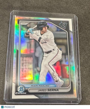 2024 Bowman Draft - Chrome Refractor Jared Serna #BDC-161