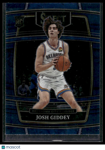 2021-22 Panini Select Josh Giddey #58 Blue (Retail Base)