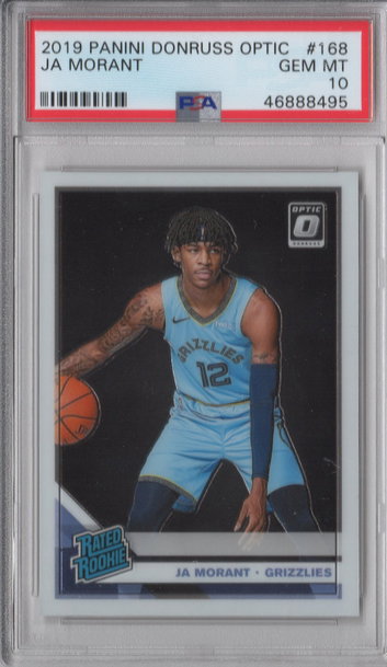 2019 Optic Ja Morant PSA 10