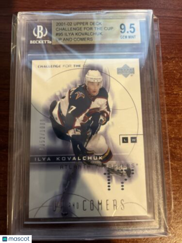 2001 Upper Deck Ilya Kovalchuk Rookie BGS 9.5
