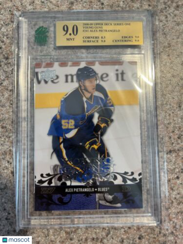 2008 Upper Deck Alex Pietrangelo #241 Mnt 9
