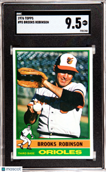 1976 Topps Brooks Robinson #95 SGC 9.5