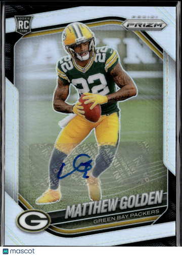 2025 Panini Prizm Matthew Golden #326 RC