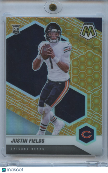 2021 Panini Mosaic Justin Fields #304 Rookie