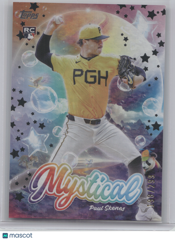 2024 Topps Mystical Paul Skenes #MYS-27 Black 198/299 RC