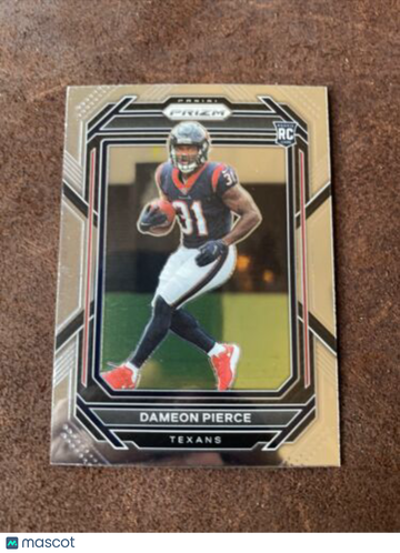 🔥 2022 Panini Prizm - Dameon Pierce Base RC #322 ~ Houston Texans