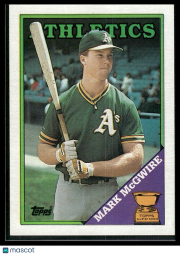 1988 Topps Mark McGwire #580
